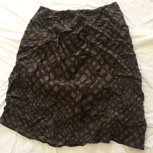 Python print elastic waist pull on thin skirt